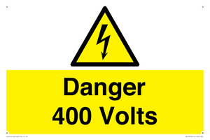 Danger 400 Volts